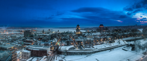 View from Hilton Quebec