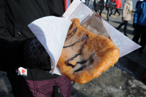 Beavertails, the gooey, delicious maple treat served warm.