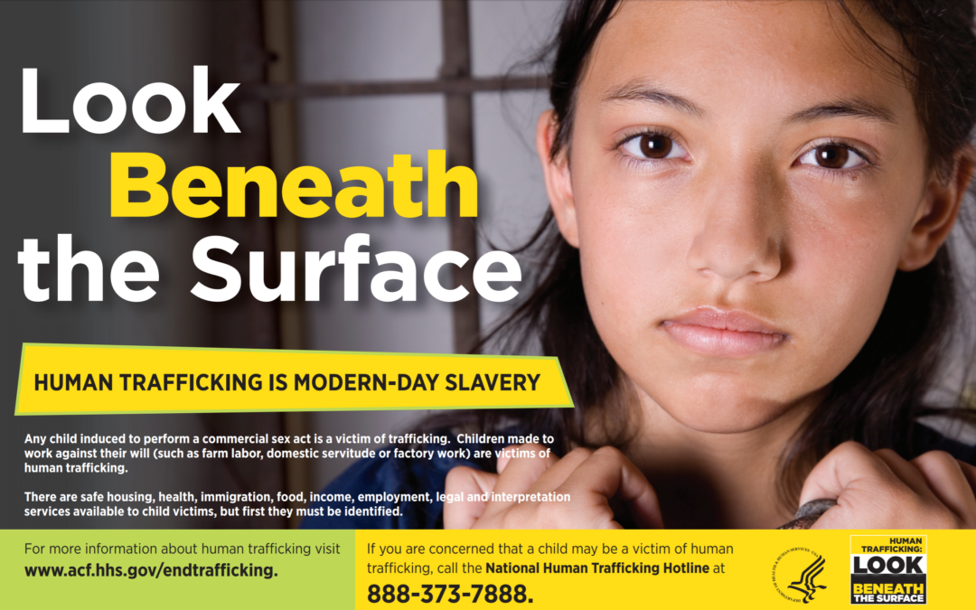 Look Beneath the Surface – would you recognize someone being trafficked?