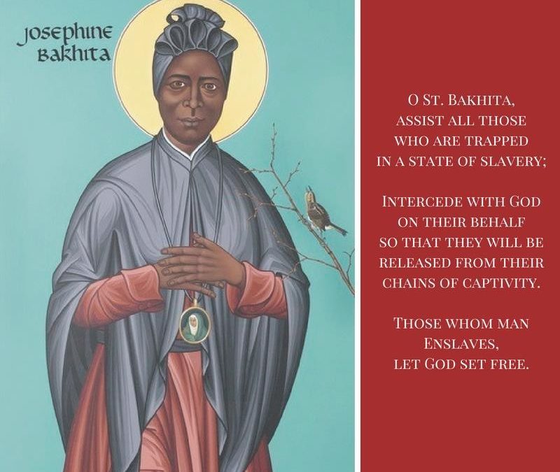St. Josephine Bakhita – patron saint of trafficking victims