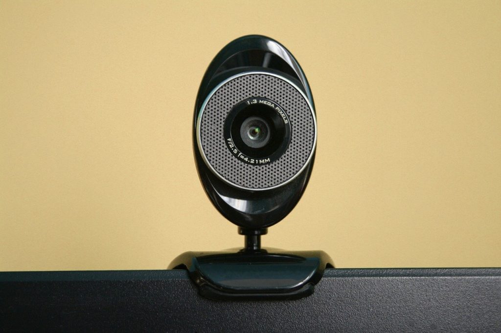 Picture of a webcam similar to those used by preteens to post explicit photos or videos online.