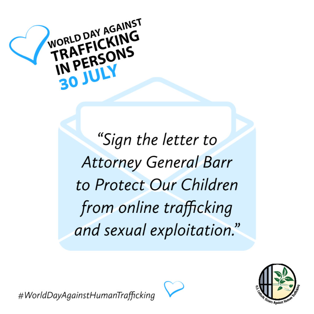 Sign the petition to have Bill Barr enforce existing legislation against human trafficking