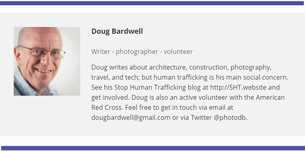 Author bio - Doug BArdwell