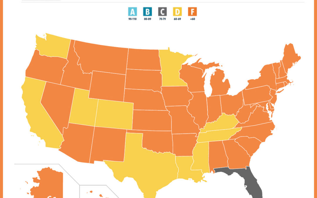 Your state scored “F” against Human Trafficking