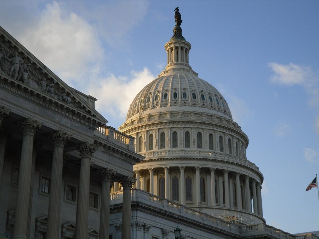 Congress - where important legislation is hopefully being signed for Human Trafficking victims